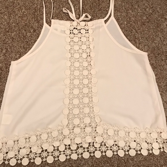 CREAM TANK TOP - Picture 4 of 5